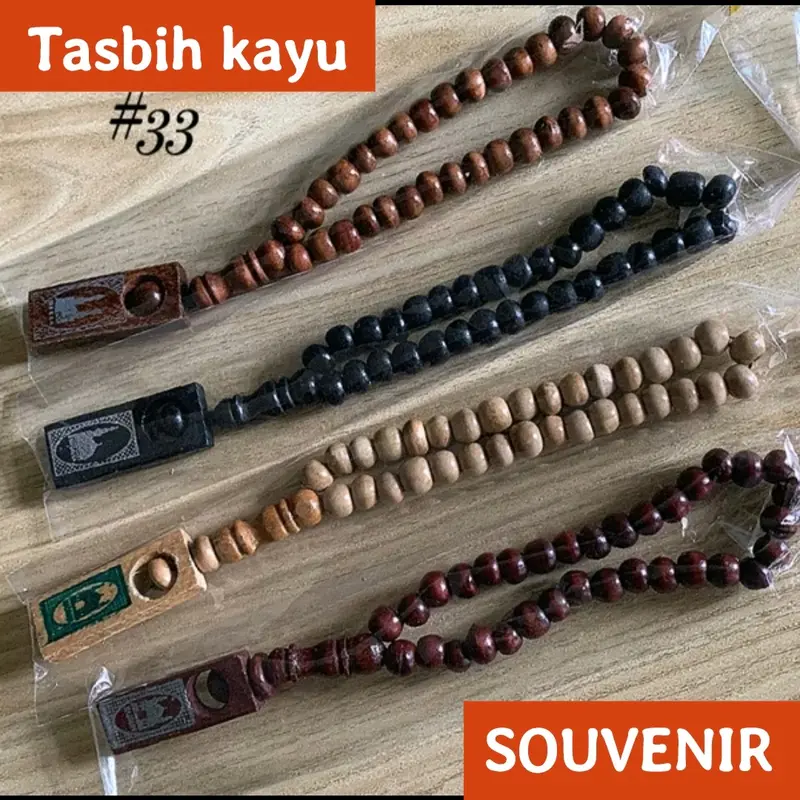 souvenir tasbih kayu laduni atau walikukun Umroh Muslim 0