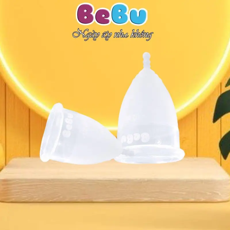 combo 2 cốc nguyệt san chất liệu silicon ý tế an toàn tuyệt đối cốc  nguyệt Women Nữ 4