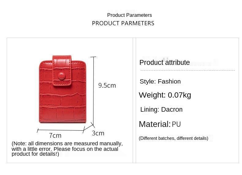 Product Introduction of Make Up Bags for Women Lipstick Cosmetic Bag with Mirror Travel Makeup Bag PU Mini Toiletry Organizer Pouch Storage косметичка 2