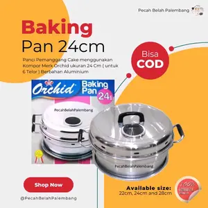 Baking Pan 24 untuk 6 telur Orchid