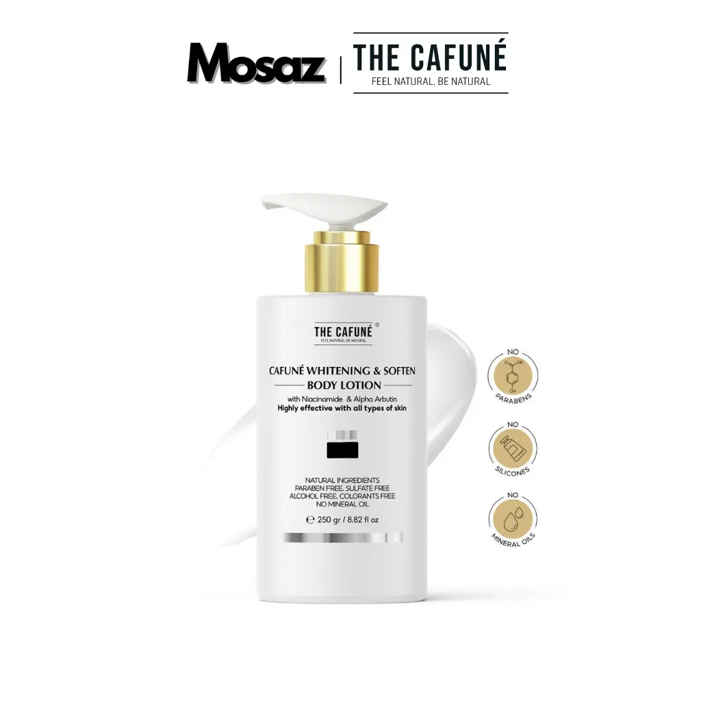 Kem Body Dưỡng Trắng Da Cafuné dạng lotion, thẩm thấu nhanh, không nhờn rít dưỡng thể 250g