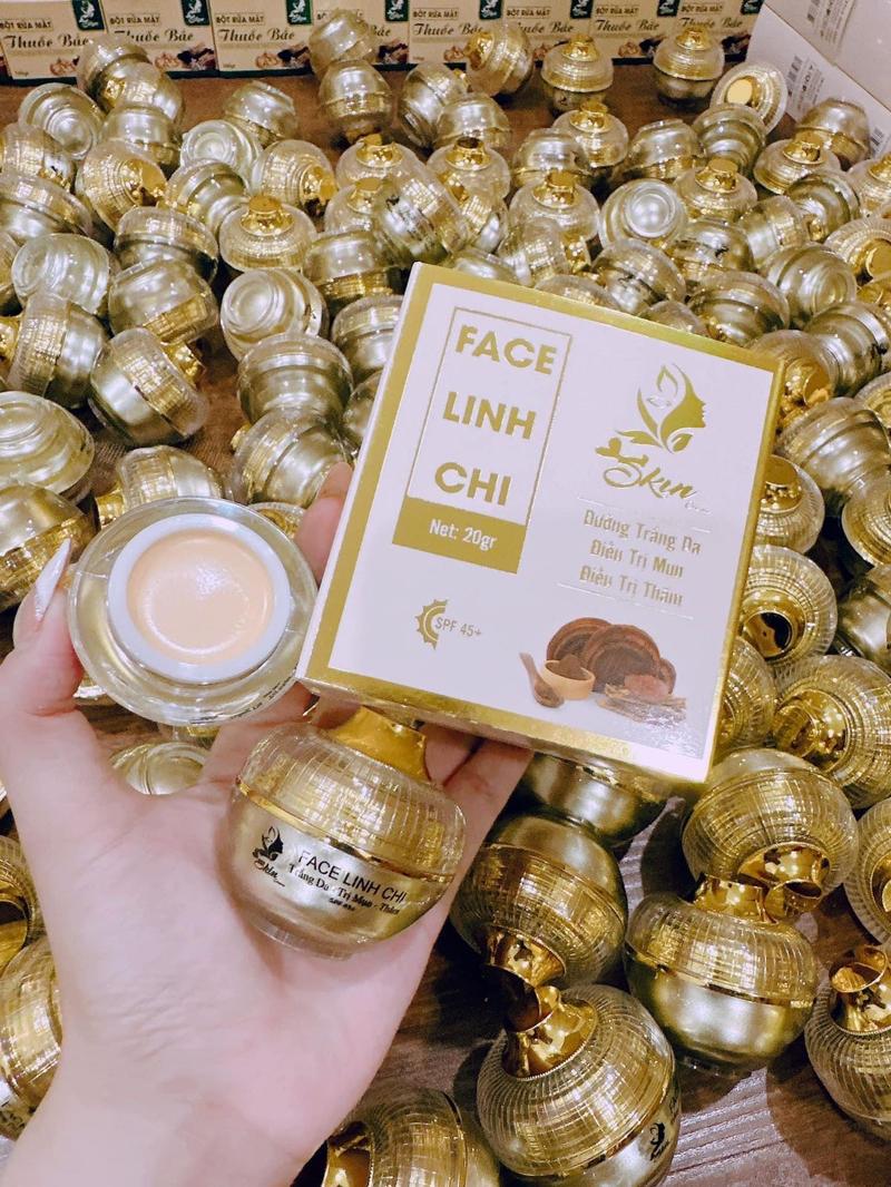 Product Introduction of LẺ FACE LINH CHI ( Skincream ) 20GR - Kem Mụn Thâm , Dưỡng Trắng Skincare Dưỡng Ẩm Da 5