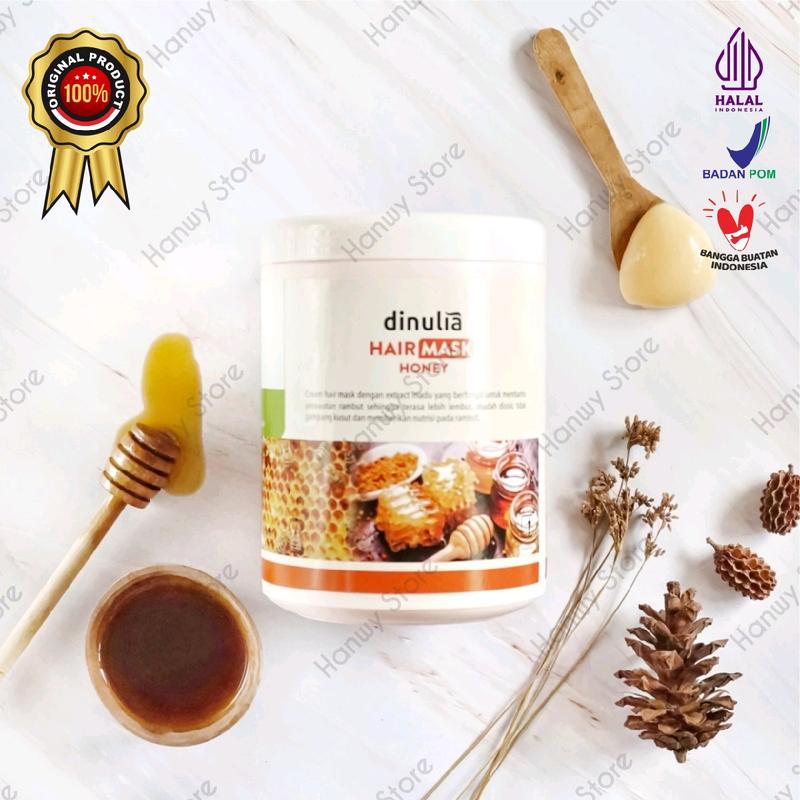 Dinulia Hair Mask/Maker Rambut Honey 1000gr Haircare 2