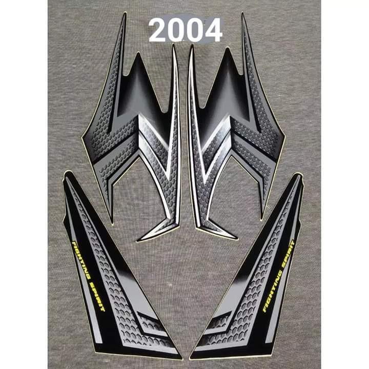 Product Introduction of striping rx king 2004 ready stok varian hitam, biru tua, biru muda 2