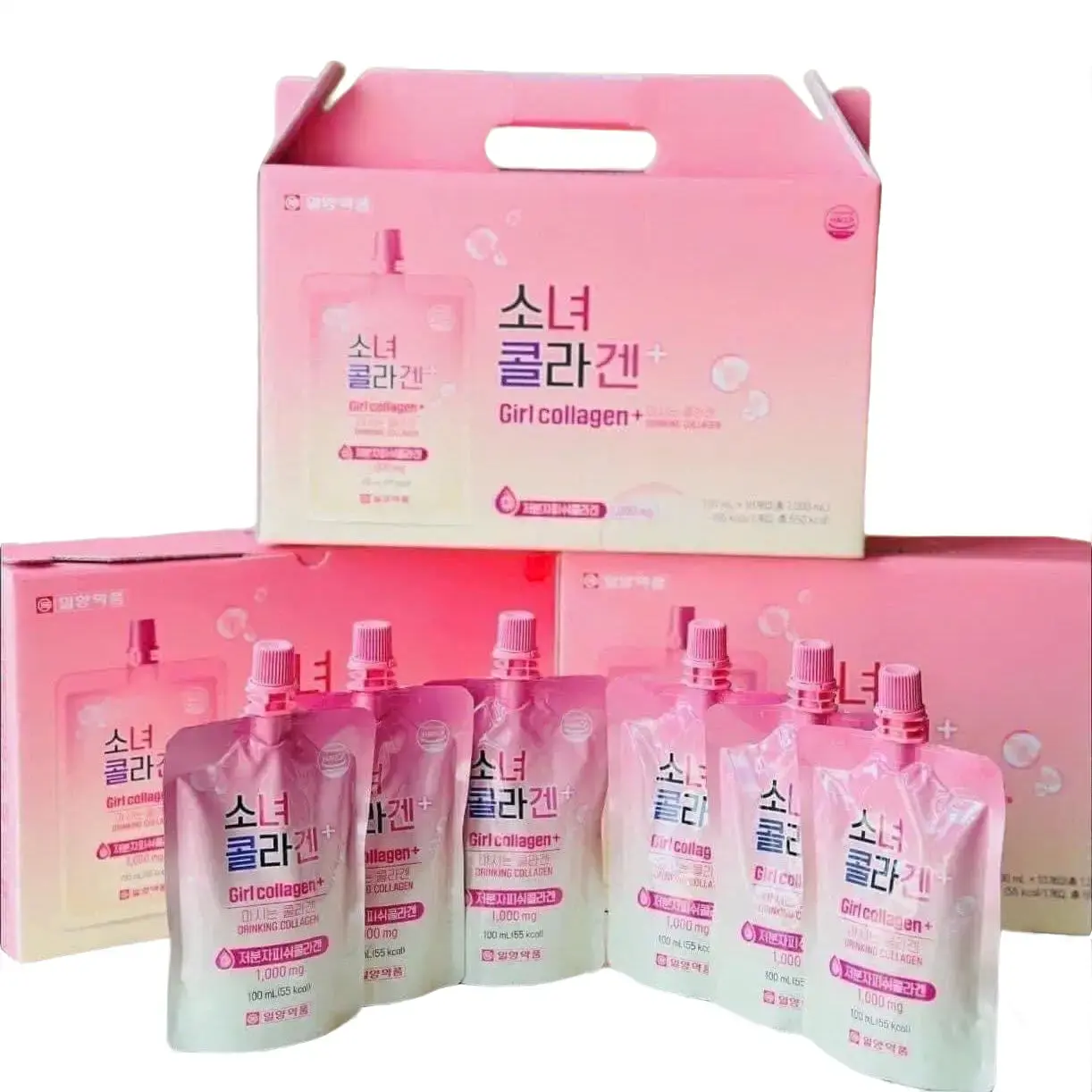 Nước Uống Collagen Girl Hộp 10 TÚI người lớn ( mua combo 3 lọ tặng kèm 1 PHẦN QUÀ BẤT KỲ) sâm tonu