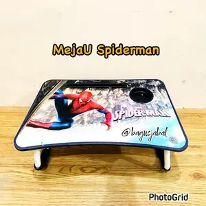 Bagusjabal Meja Lipat Meja Laptop Lipat Meja Lipat Laptop Meja Belajar Meja Belajar Laptop Polos Meja Lipat Serbaguna V01 SM2
