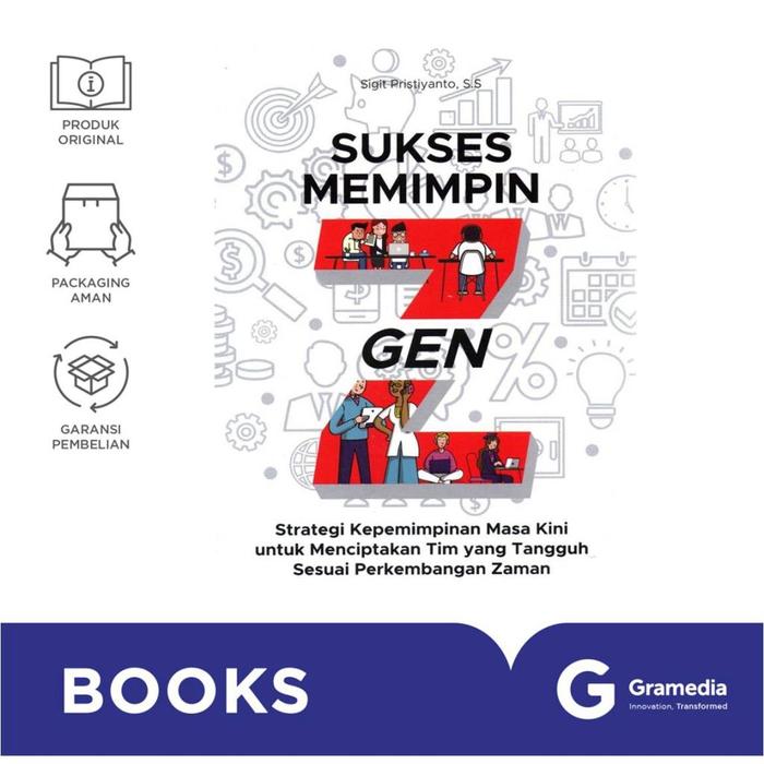 Gambar Sukses Memimpin Gen Z ( Sigit Pristiyanto, S.S ) dari Gramedia Kota Administrasi Jakarta Barat Tokopedia