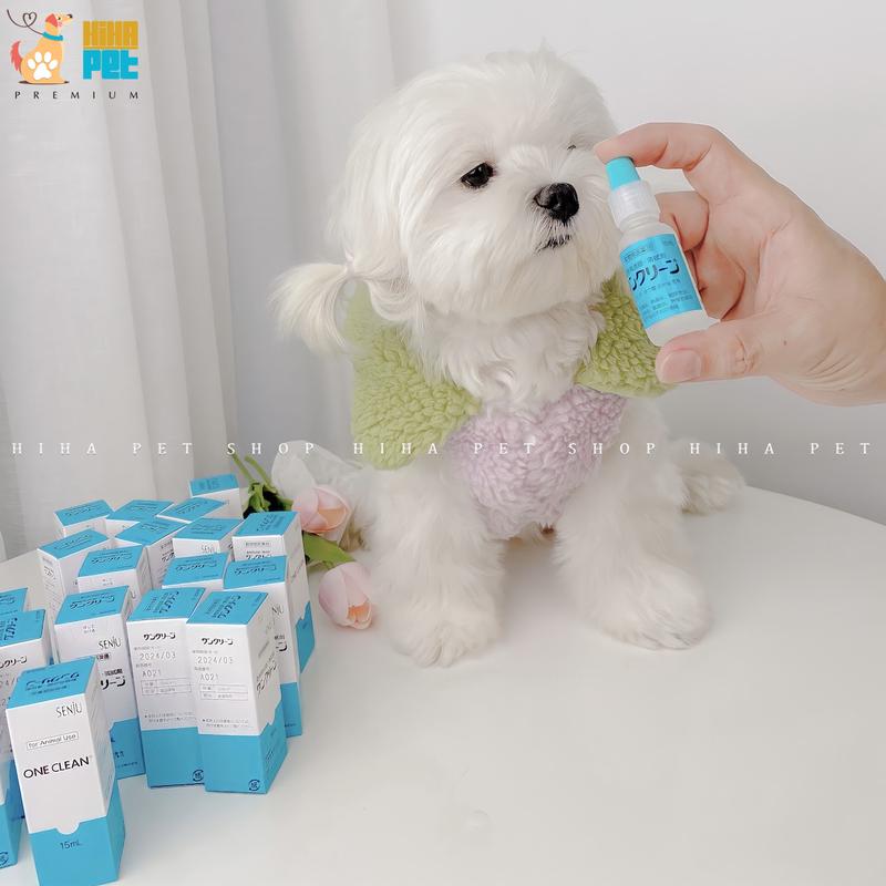 Nhỏ Mắt Ngăn Chảy Nước Mắt Cho Chó, Ngăn Chảy Nước Mắt Senju Nhật Bản Ngăn Ố Lông Cho Cún.