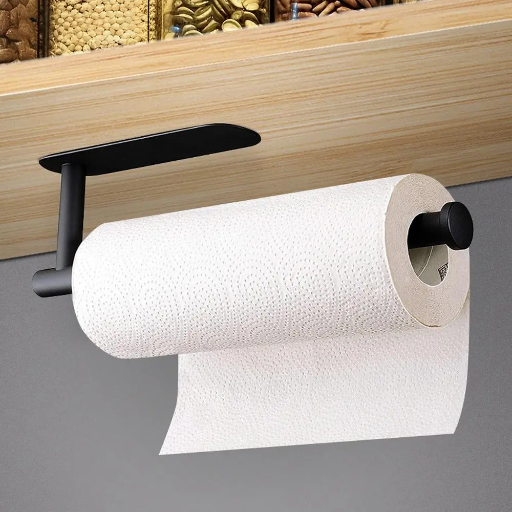 Stainless Steel Tissue Holder, 1pc Wall Mounted Tissue Holder, Bathroom Accessories, Bathroom Supplies for Home Use, Home Supplies