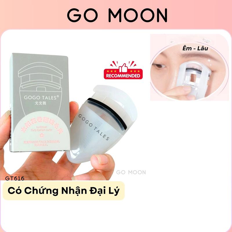 Kẹp Bấm Mi Cao Cấp GOGO TALES Sunflower GT616 Có Đệm Silicon cong mi nhanh Cosmetic Mỹ Phẩm Mascara Kẹp Mi Women Nữ Trang Điểm