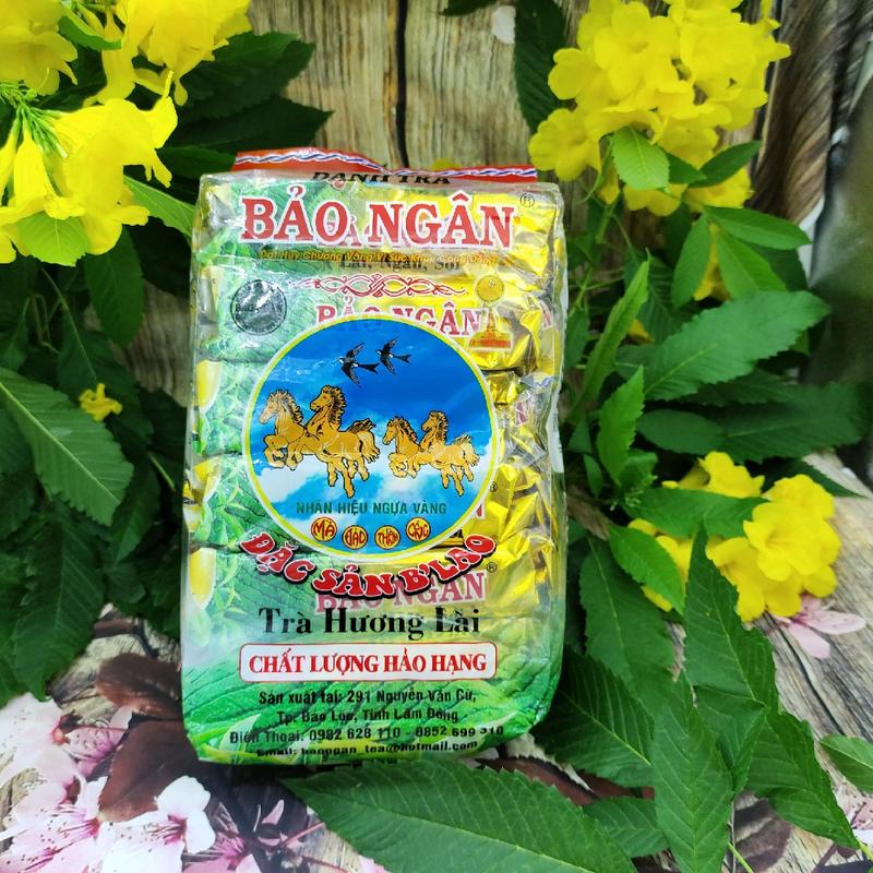  TRÀ LÀI BẢO NGÂN   Lốc 6 gói x 70 gram    gói 420 gram Hữu cơ 