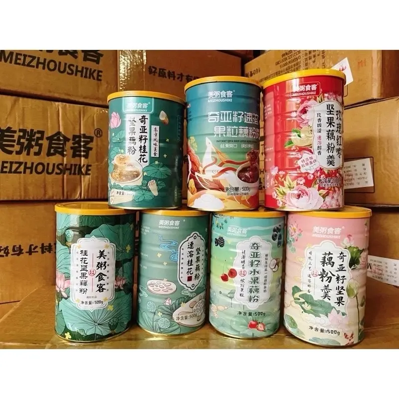 Bột Củ Sen 500G Mix Hạt Dinh Dưỡng Ngũ Cốc ,Ăn Kiêng, Healthy hiệu Maizoushike - Quyền Beo Food
