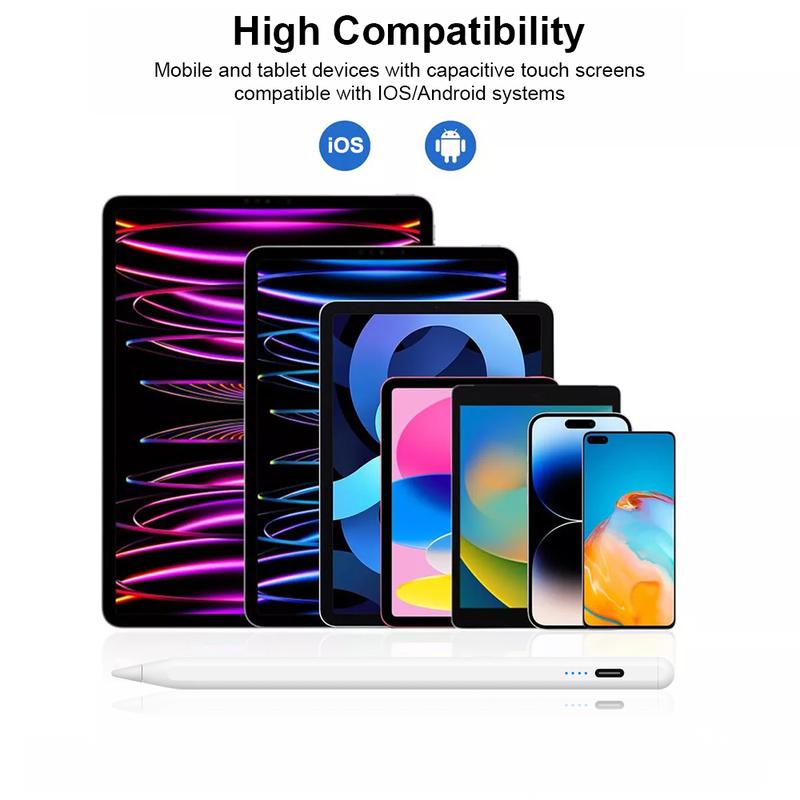 Product Introduction of Stylus Pen for Android Tablet Mobile Phone Universal Touch Pen for iPhone oppo vivo Xiaomi Samsung Tablet Accessories for iPad Pencil Capacitive pen Screen writing pen For mobile phones on iOS 15