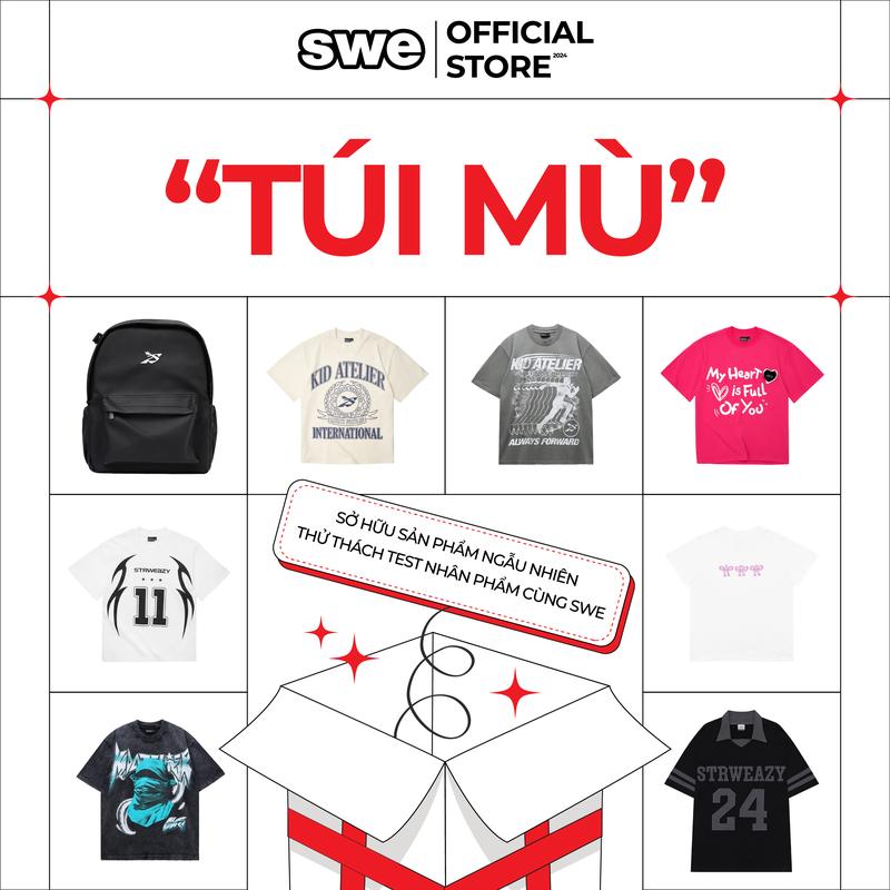 (237k Cho 1 Sản Phẩm) TÚI MÙ SWE 1 Sản Phẩm Ngẫu Nhiên - Áo thun/Balo/Quần