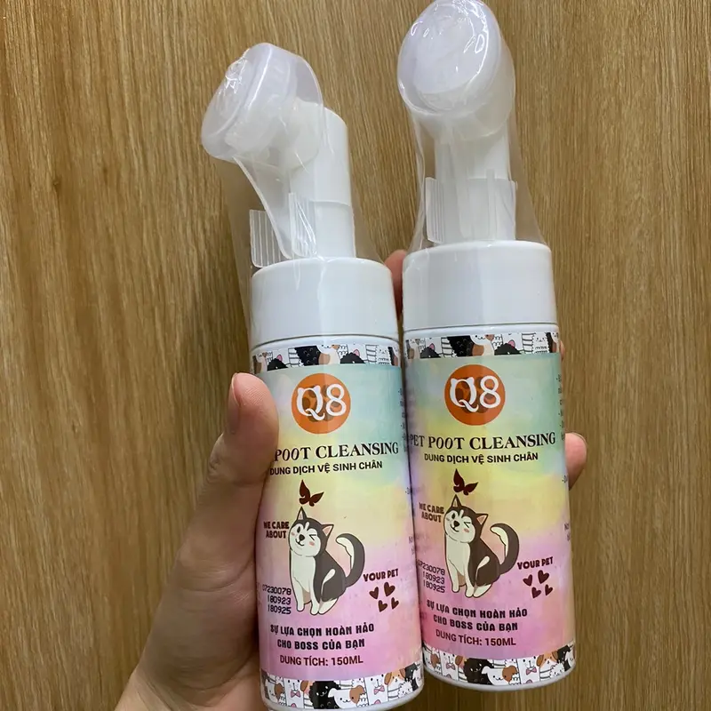 Bọt vệ sinh chân cún - Pet foot cleannsing 150ml - Bọt làm sạch chân thú cưng - Mầm Pet 2