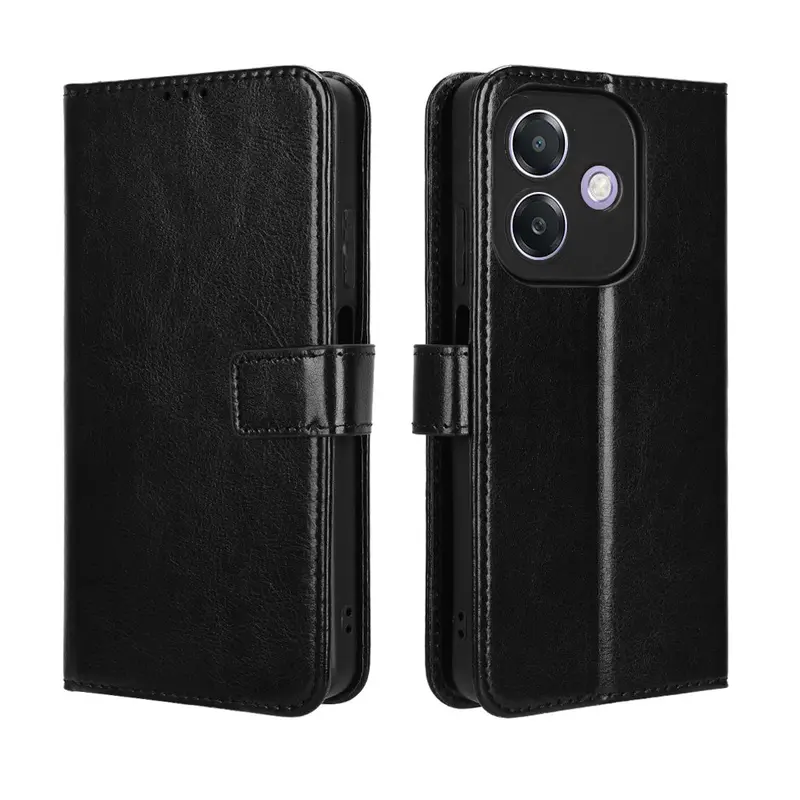 Ốp Lưng OPPO A3 4G, Chất Liệu Da PU, Có Giá Chân Đế, Ốp Điện Thoại Lật, Vỏ Bảo Vệ Bằng Da Gập Từ Tính, Thích Hợp Cho OPPOA3 4G CPH2669 6