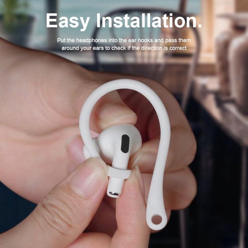 Móc tai nghe chống rơi, móc tai nghe Bluetooth thể thao chống rơi, móc silicon.