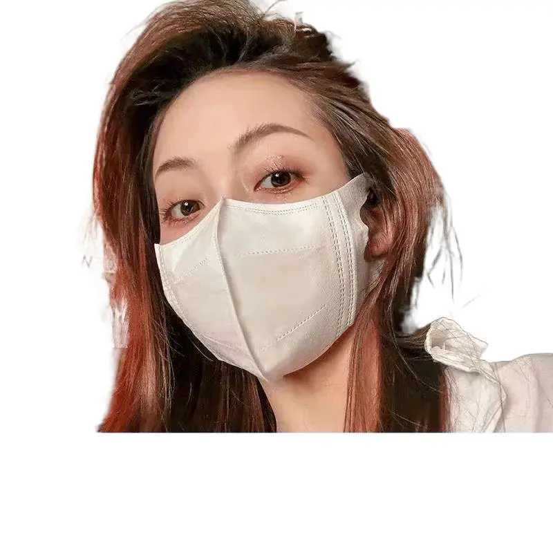 Plus Size Large Face 3D Disposable Mask High Appearance Ins Style Adult Men and Women Handsome College Style Brightening