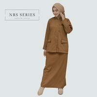 Gambar NRS Series - Baju PDH Wanita Seragam Khaki PNS Terbaru - pemda set rok, S dari NRS Series_NEW Kab. Tasikmalaya 1 Tokopedia
