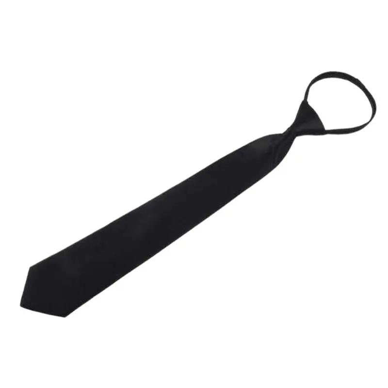 Cà Vạt Có Khóa Kéo, 8cm, Phong Cách, Unisex, Thích Hợp Cho Sinh Viên, Nơ Có Khóa Kéo, Loại Thiết Yếu Lười Biếng, Kéo Dễ Dàng, T0J1 7