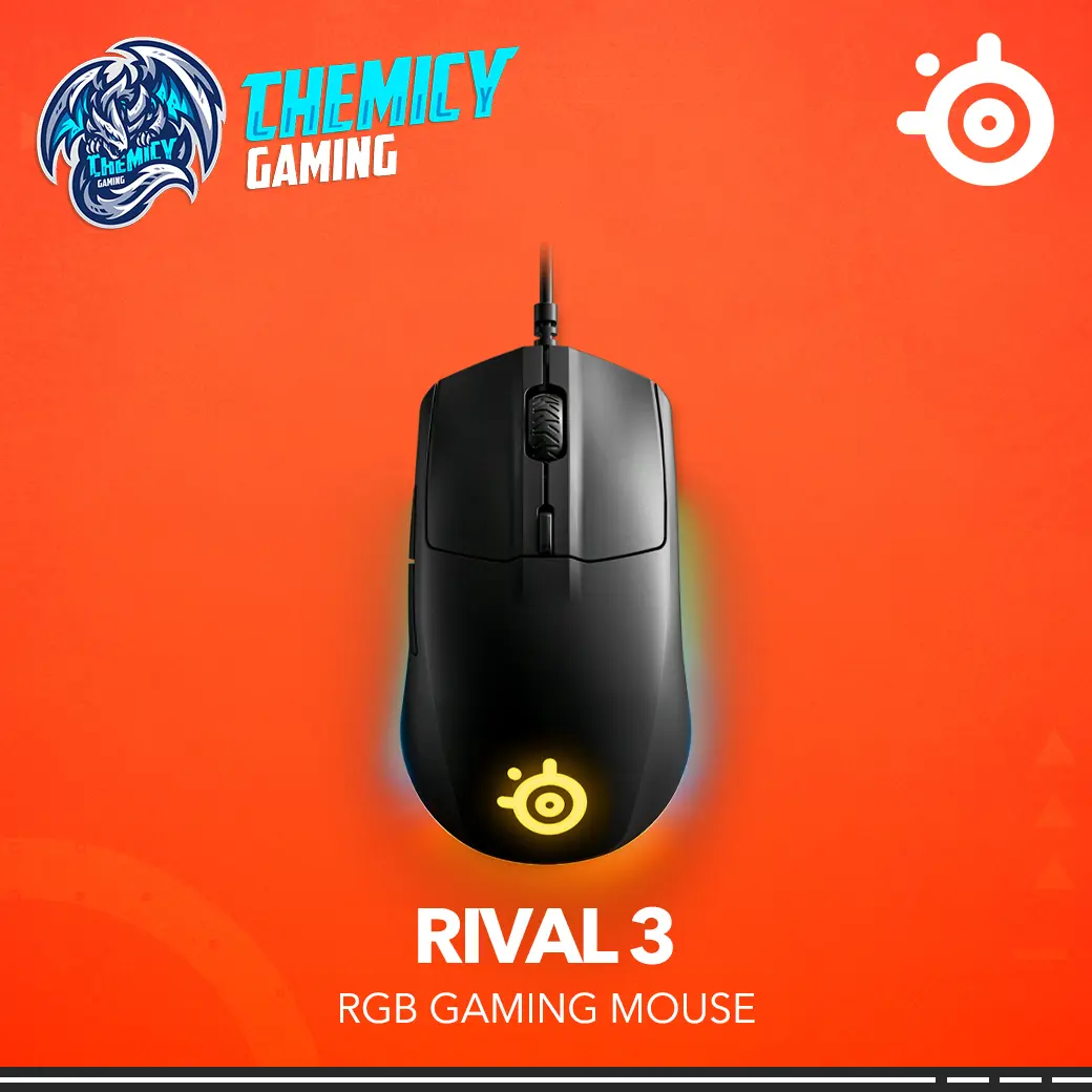 Steelseries Rival 3 TrueMove Core Wired Mouse
