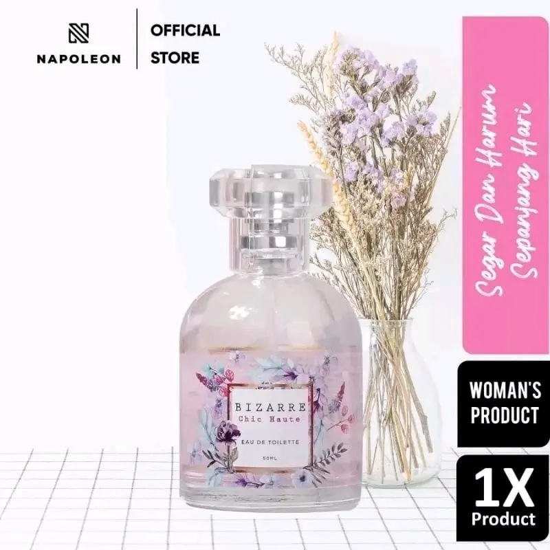 [LIVE] BIZARRE Eau De Toilette 50 mL Parfume | Minyak Wangi EDT Spray Tahan Lama 3