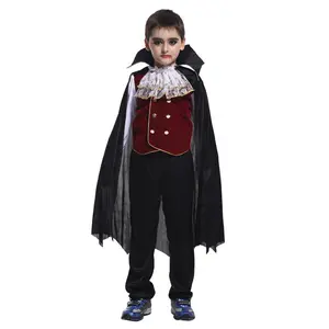 Kostum Vampir Drakula Anak Jubah Vampire Count Dracula Halloween Costume