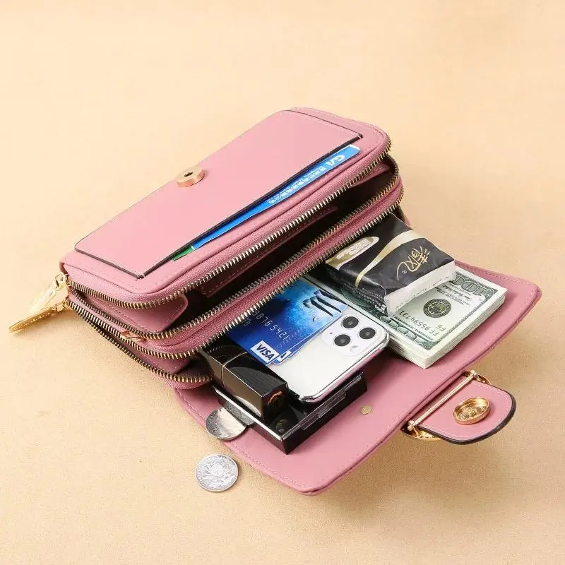 Dompet Tas Bahu Selempang Wanita untuk Handphone kondangan pesta luxury fashion trendy 8