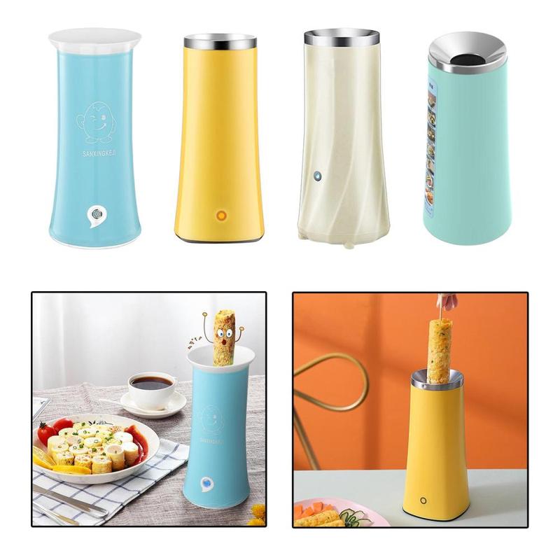 Máy làm bánh cuộn trứng, gia dụng, đa chức năng, nồi hơi trứng ăn sáng, thích hợp cho trẻ em và gia đình 3