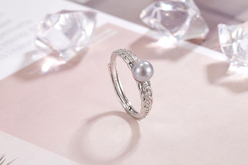 Product Introduction of Light Luxury Wheat Pearl Ring |   Antique Style Zircon Opening Adjustable Ring |   Special-Interest Design Women's Index Finger Ring |   All-Matching Daily High-Grade Accessories 2
