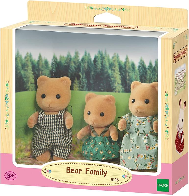Mainan Koleksi Sylvanian Families EBS Bear Family 0