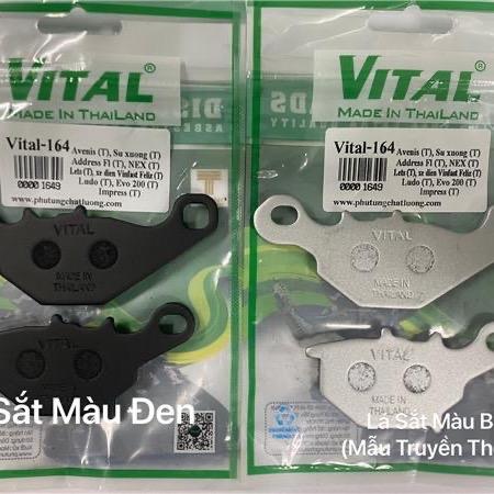 (Mẫu Mới ) Má phanh đĩa xe điện Vinfast Feliz /Ludo/Impes/Tempest /Address FI/ Lets/Feliz S/Evo200  - Má phanh, bố thắng đĩa VITAL