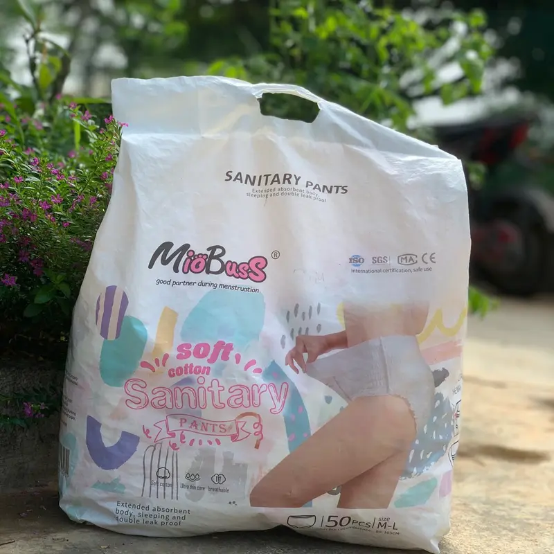 Combo 50 miếng băng vệ sinh phụ nữ dạng quần Miobuss Tampon 1