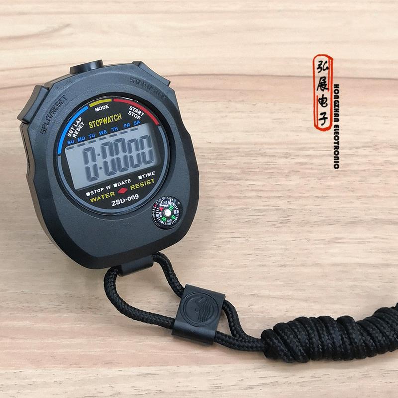 Stopwatch Timer Multifunctional Outdoor Fitness Electronic Stopwatch Timer Competition Training Stopwatch 2