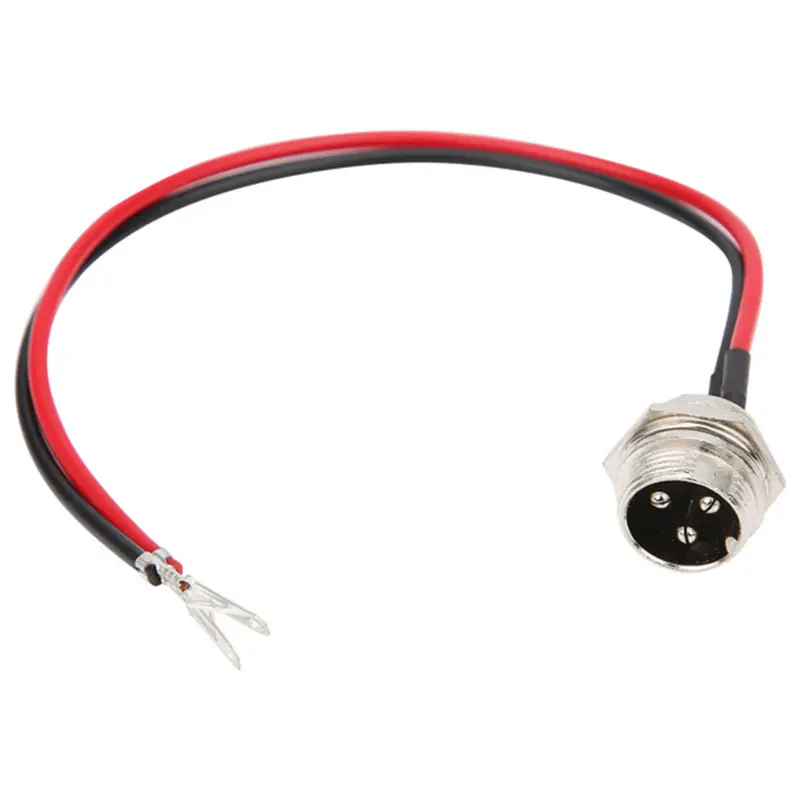 Xe đạp Điện, 3 chân, 24V và 36V, Ổ cắm giắc cắm ba lỗ, Đầu nối nội tuyến, Thích hợp để sạc pin, Có cổng sạc 1