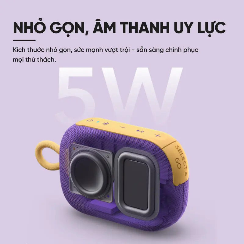 [soundcore x Lương Toàn Thắng] Loa bluetooth soundcore Select 4 Go | Pin 20 giờ | Kháng bụi, nước IP67 3