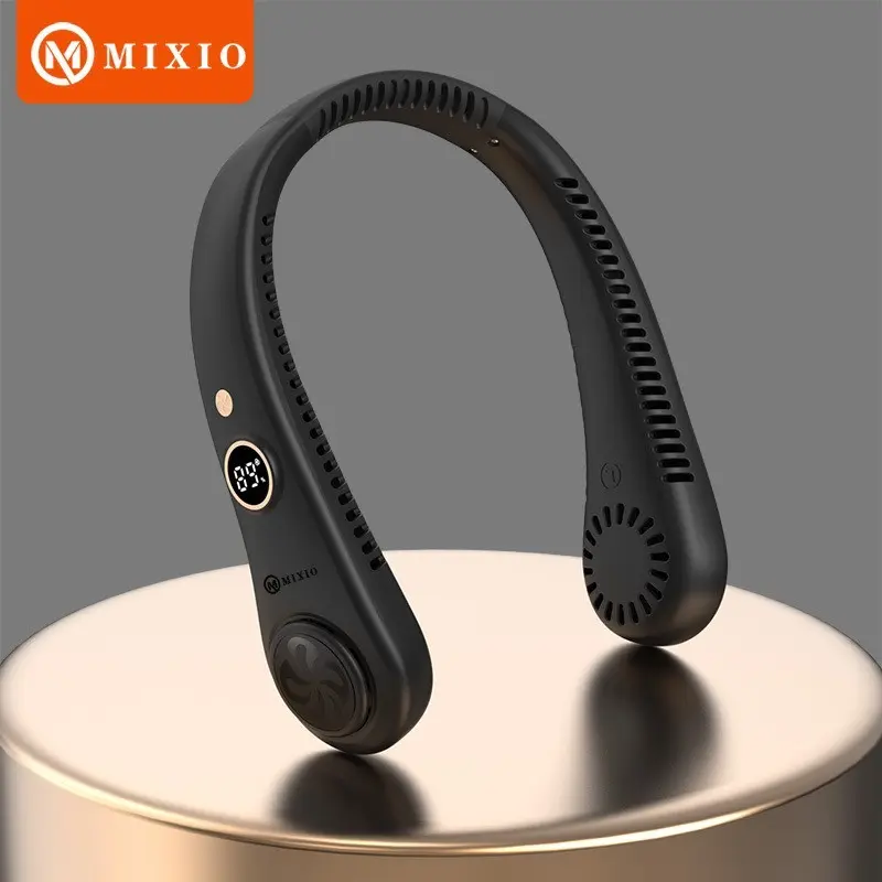 MIXIO M69 Kipas Angin Leher Portable Premium Sport Lazy Neck Fan 5