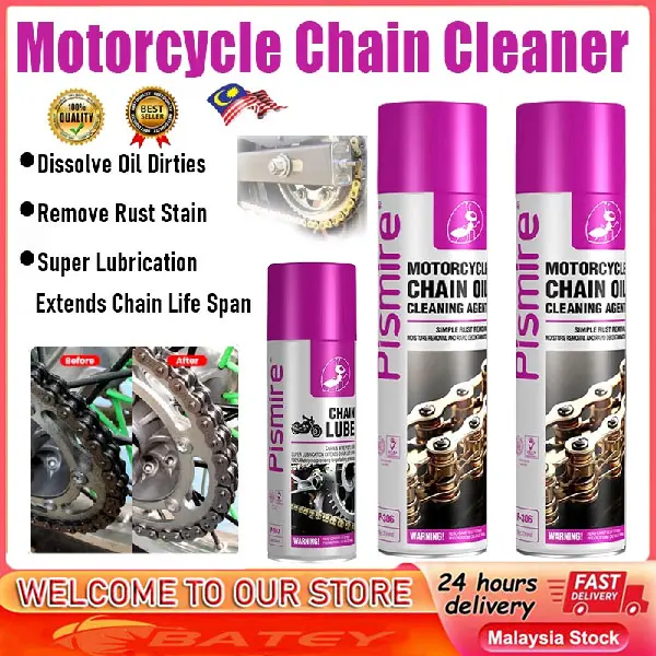 Motorcycle Rust Spray Motorcycle Chain Cleaner Spray Motorcycle Chain Maintenance Kit Rust ...