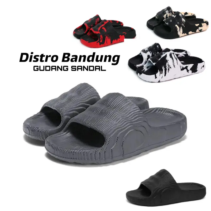 Sandal Cowok Model Terbaru Karet Sendal Anti Licin sendal kulit