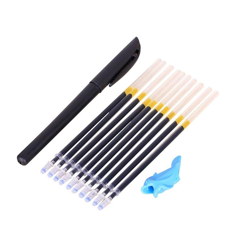 Set bút mực tự bay màu luyện viết - luyện chữ Hán Nhật Hàn - Bút vẽ vải bay màu