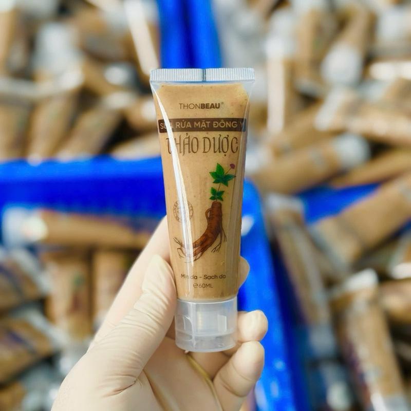 Sữa Rửa Mặt Đông Y Mịn Da - Sạch Sâu - Giúp Da Sáng Mịn Làm Đẹp Da 60ml