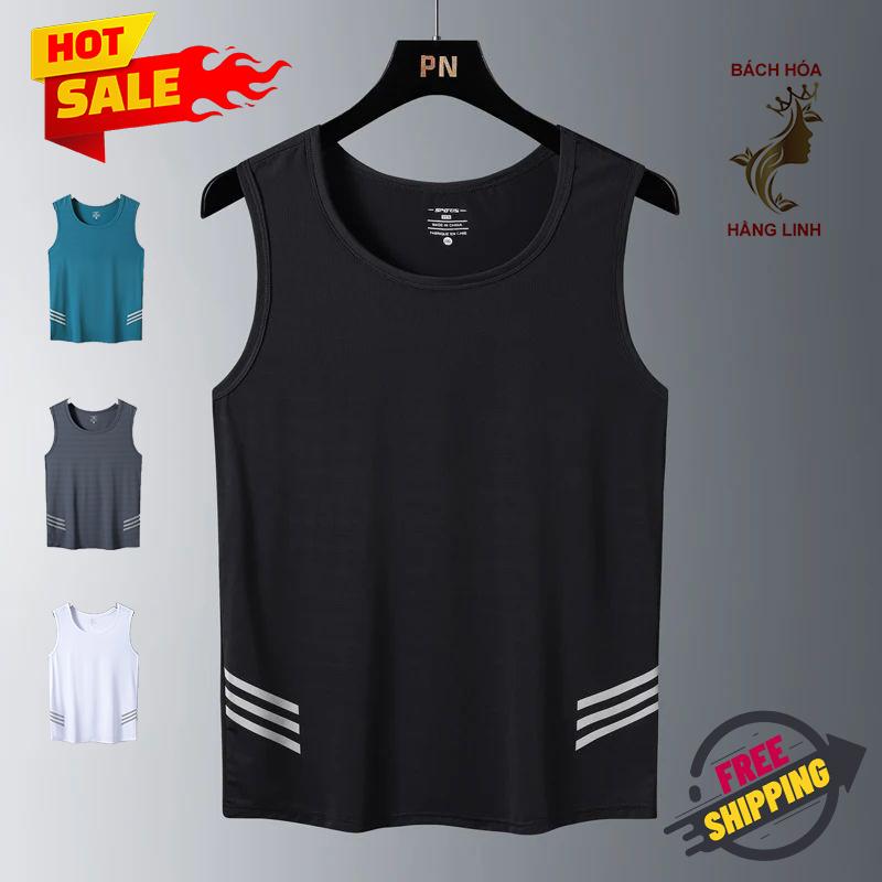 Áo tanktop nam, áo ba lỗ nam, áo sát nách nam thể thao chất cotton xốp mềm mịn…
