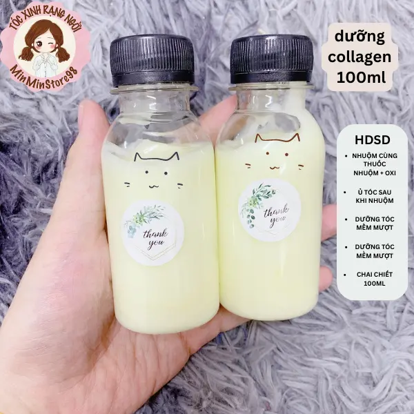 Dưỡng Ủ Tóc  Mềm Mượt Tóc Sau Khi Nhuộm Chai 100ml 3