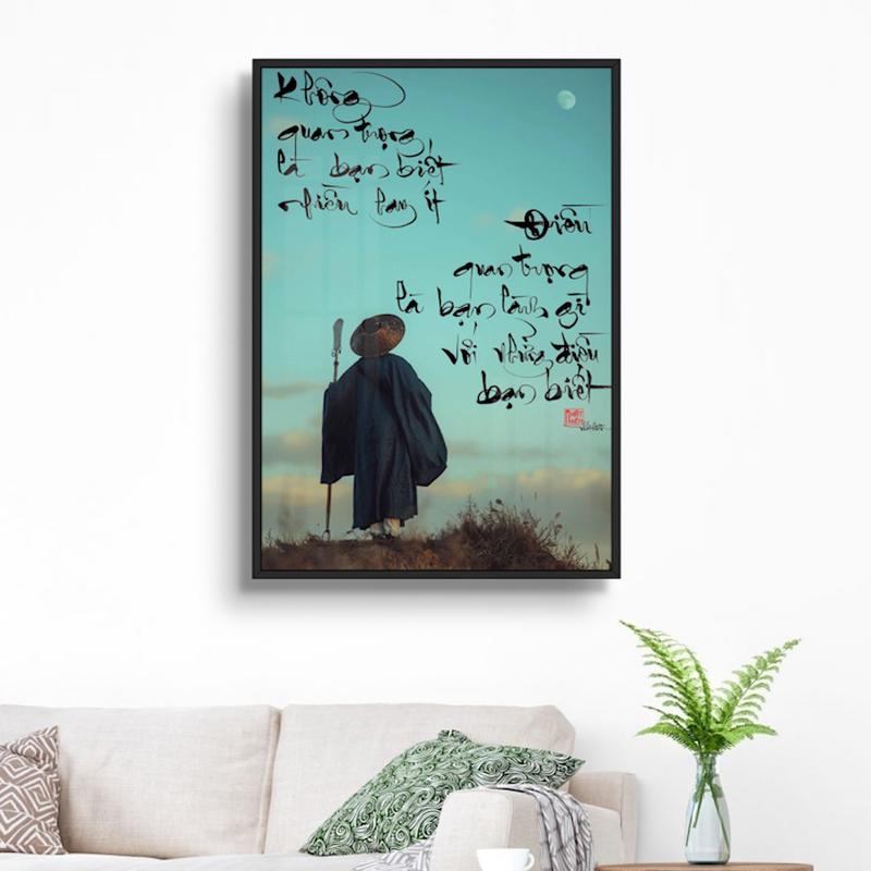 Tranh Gỗ Thư Pháp Những Câu Nói Hay Và Ý Nghĩa Tráng Gương Có Khung  Decor Phòng Không Gian Làm Việc Decor Tường