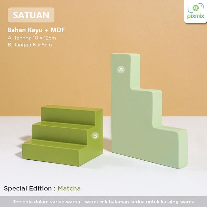 Gambar Props Fotografi Tangga - Pixmix Gio D Series - a. Tangga 10x12, Black dari Pixmix Store Kota Administrasi Jakarta Barat 5 Tokopedia