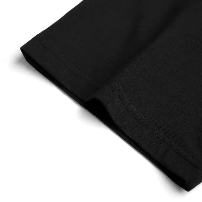 Áo thun VT mẫu Mỹ (nữ thần tự do) 100/cotton 250gsm Menswear Cổ Tròn Đen 4