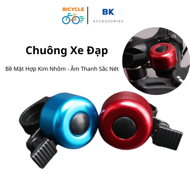 Chuông Xe Đạp Mini Hợp Kim Nhôm Nhiều Màu, Âm Thanh Lớn Lắp Được Các Loại Xe Thể Thao,Người Lớn Trẻ Em - BK02 Gắn Xe Đạp Đạp Xe Đạp Sports