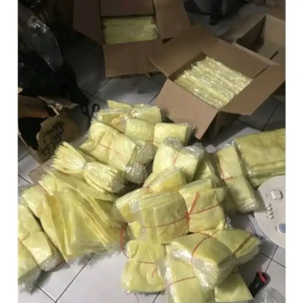 BUSA PEREDAM KNALPOT MOTOR KUNING BESAR GASBUL GLASSWOOL KNALPOT 2