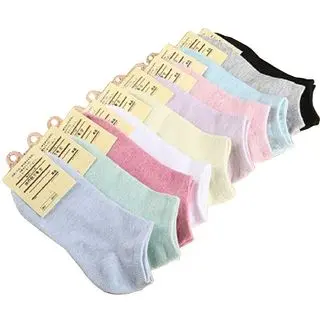 Clova KK224 Kaos Kaki Pendek Wanita Motif Polos Simple Semata Kaki Ankle Bahan Spandex Korea Murah Panjang Bunga 1