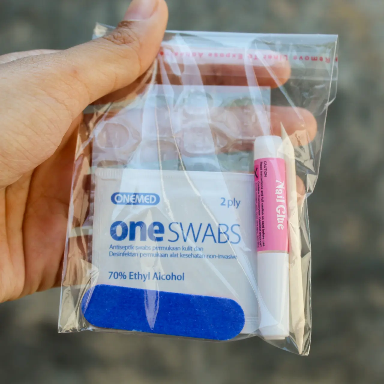 Set Toolkit Fake Nail / Peralatan Kuku Palsu